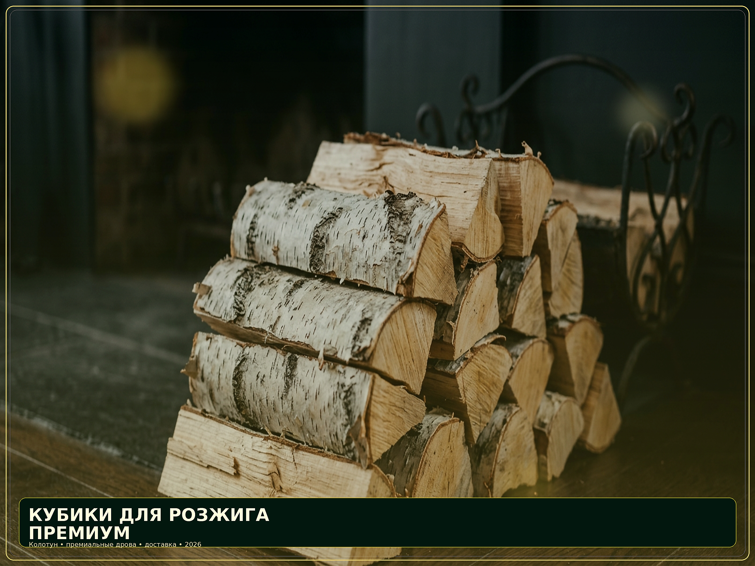 Кубики для розжига премиум